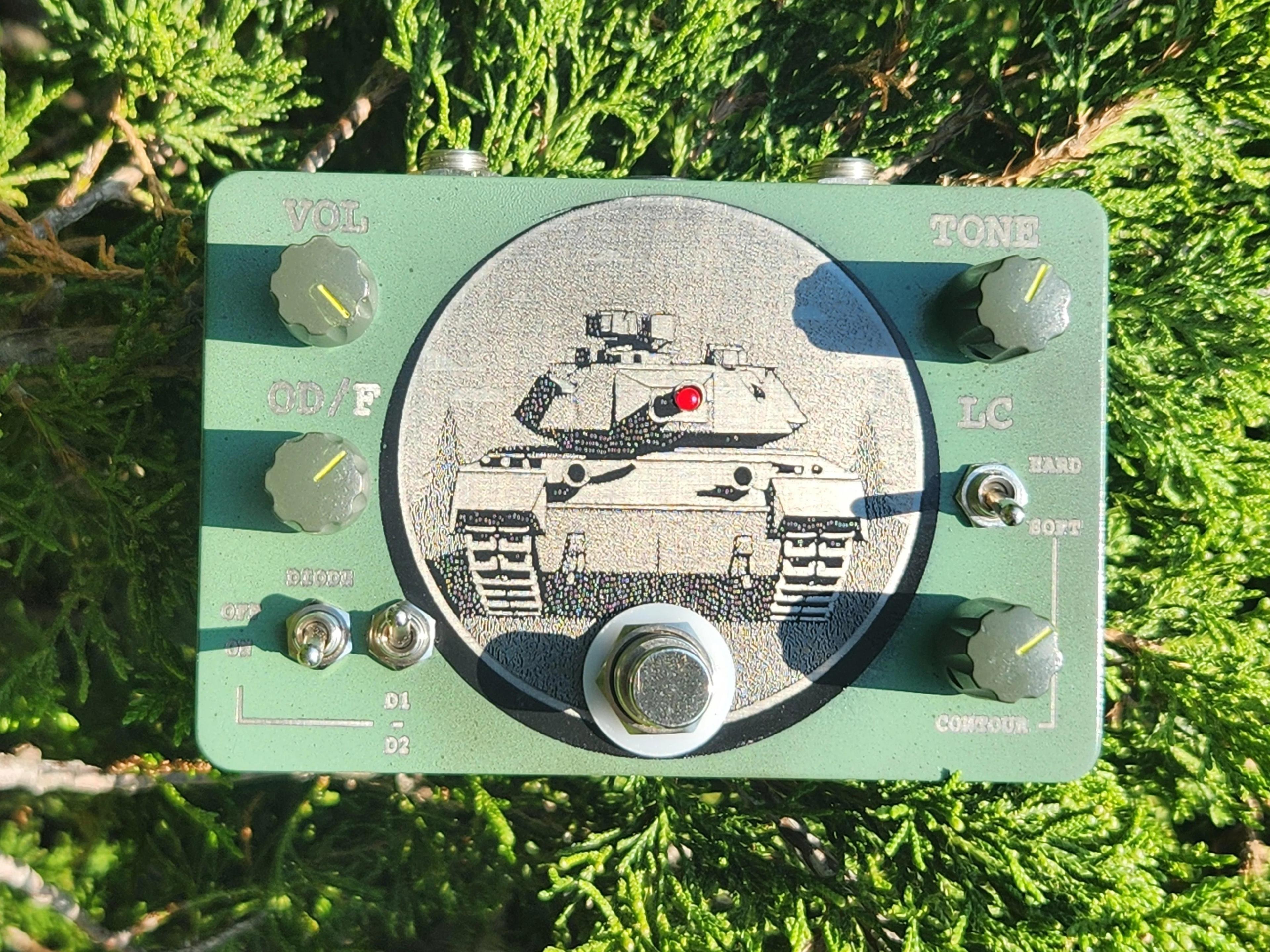 Tone Tank Fuzz OD front